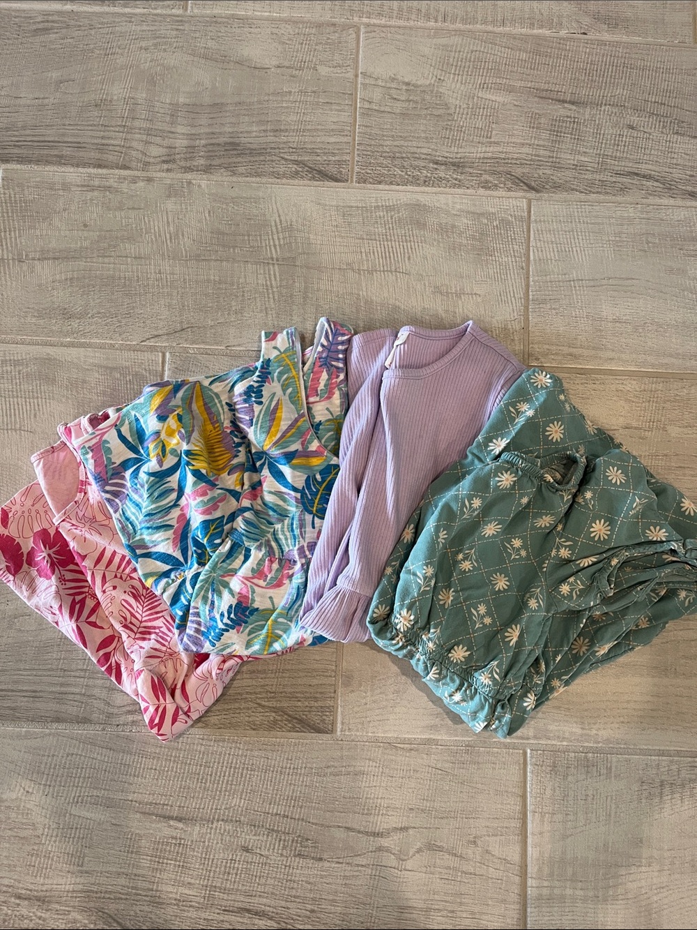 Multi-brand Summer Dress Lot - Lavender, Teal, Pink, Multi